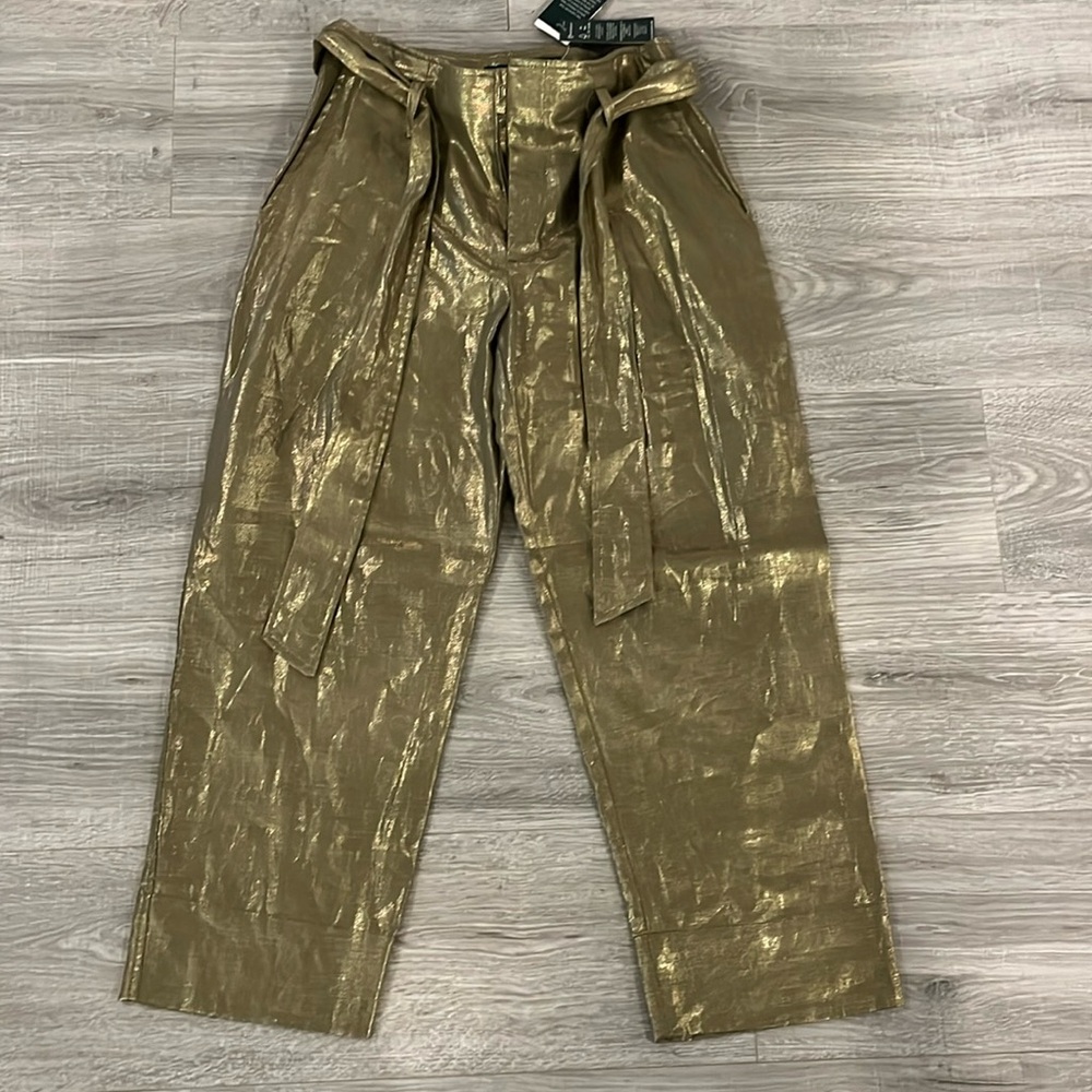 Gold pants